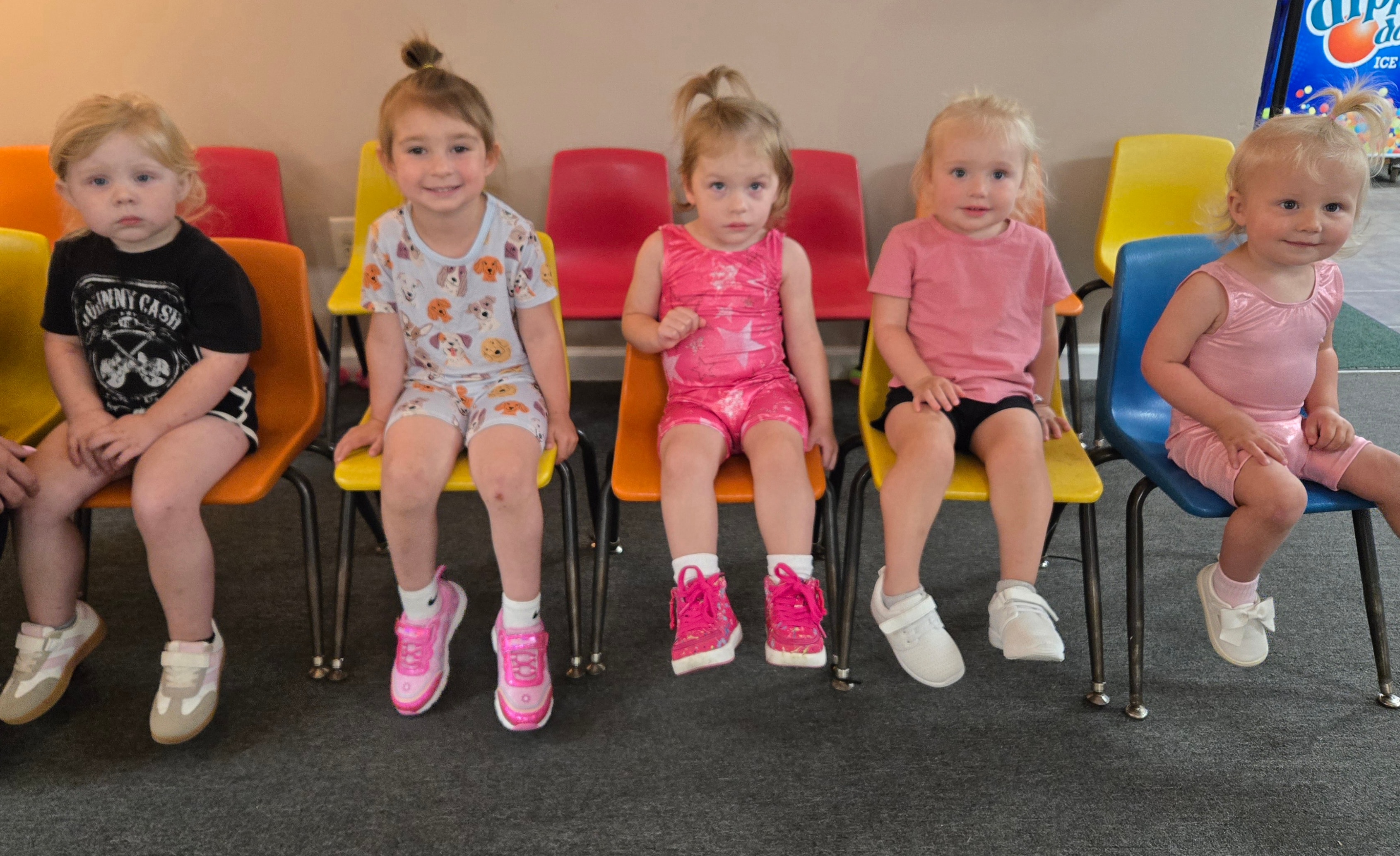 Tiny Tots Summer 2026 class at J's Dance Studio